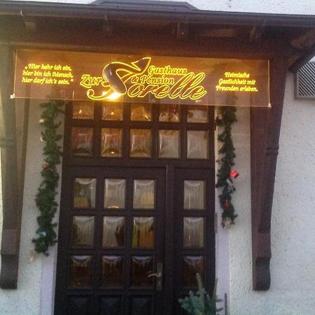 Pension Gasthaus Zur Forelle Seeburg  Exterior foto
